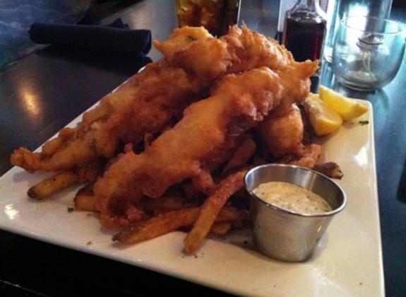 Ghost River beer battered fish and chips from Local Gastropub. Photo by Kerry Crawford. Photo 2