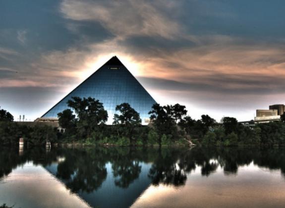 Bass Pro Shops at the Pyramid Memphis. Photo by Joseph Pusateri. Photo