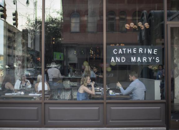 Catherine and Mary's. A downtown restaurant by Chefs Andy Ticer and Michael Hudman. | Justin Fox Burks Photo 3