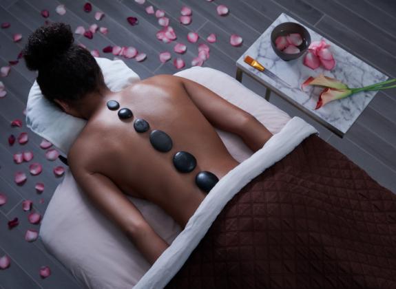 Feathers Spa Hot Stone Massage Photo