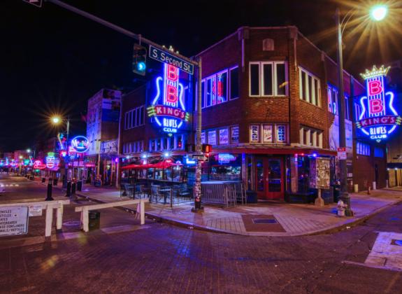 BB King's Blues Club Memphis Exterior Photo