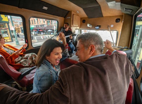 Couple enjoying Backbeat Tours Photo 4