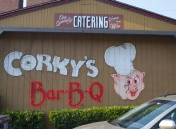 Corky's does catering. Photo by Baxter Buck. Photo