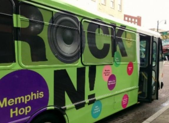 Memphis Hop - Hop On, Hop Off Tours. Photo by Memphis CVB. Photo