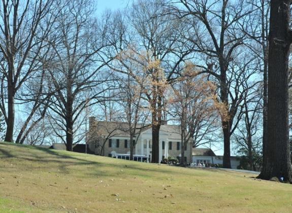 Graceland is located across the street from Elvis Presley's Memphis. Photo by Andrea Zucker. Photo 2