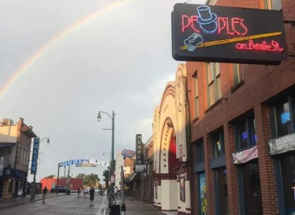 People's on Beale - Rainbow - Michael McRae Photo