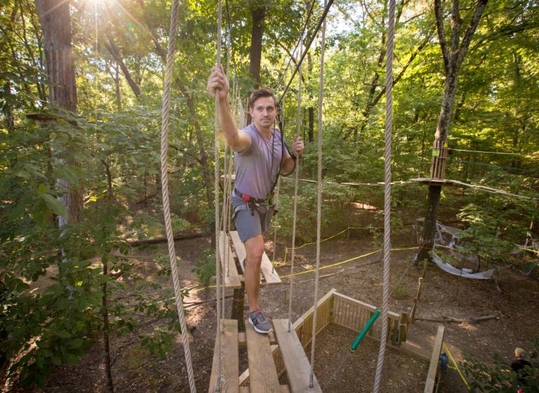 Shelby Farms - Go Ape 2 - Allen Gillespie/ Memphis Convention & Visitors Bureau Photo