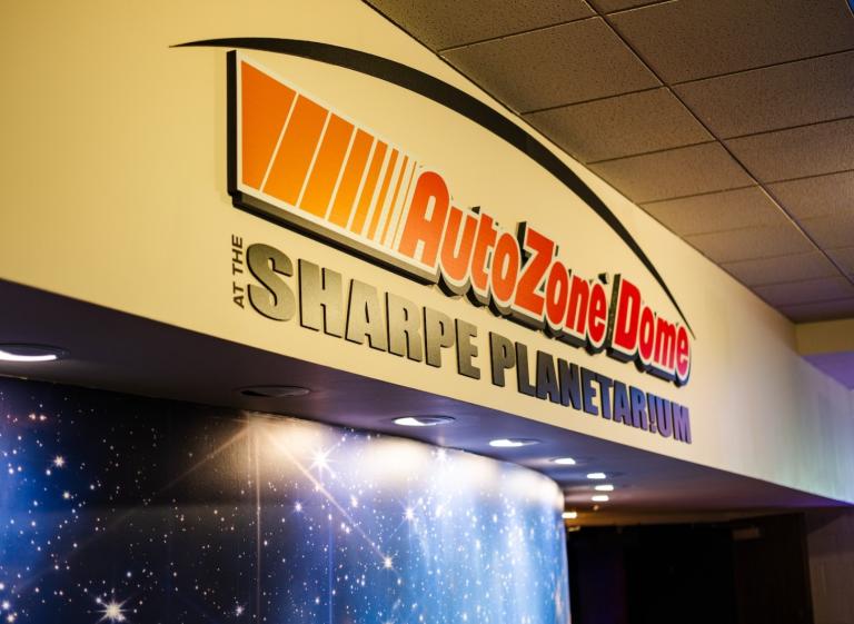 Autozone Dome Sign - MoSH Photo