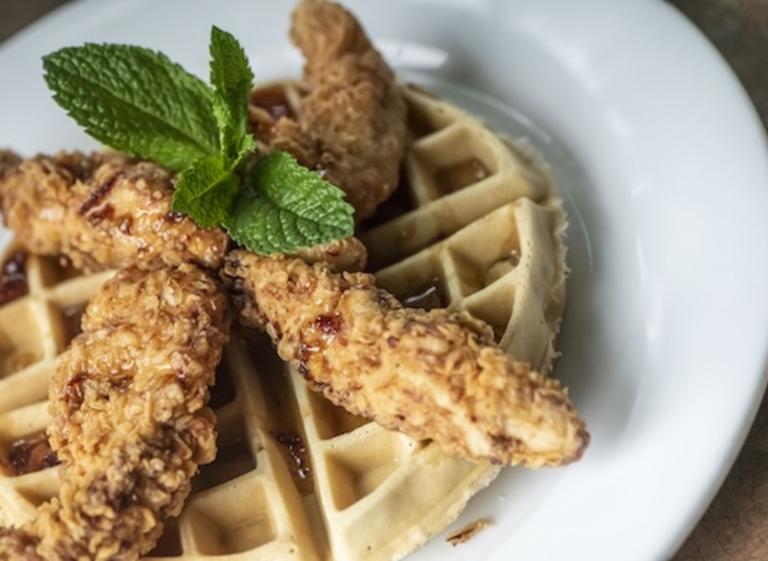 Chicken & Waffles - Tug's Photo 2