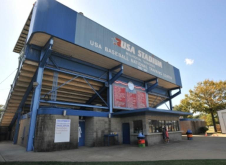 Entrance of USA Baseball. Photo by Andrea Zucker. Photo 2