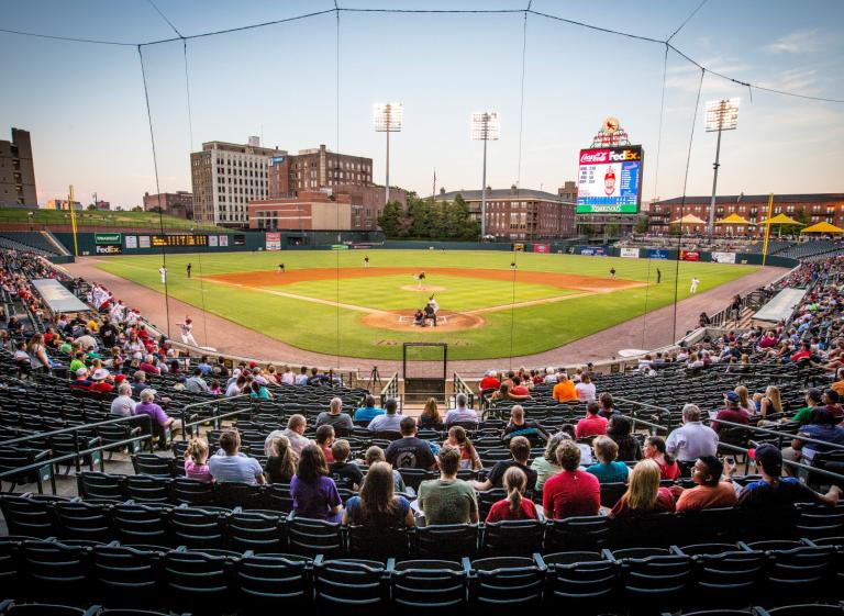 The Memphis Redbirds are the Triple-A minor league baseball affiliate to the St. Louis Cardinals and play in the Pacific Coast League. 

Located in Downtown Memphis across from DoubleTree Hotel and within easy walking distance of Beale Street Entertainmen Photo 5