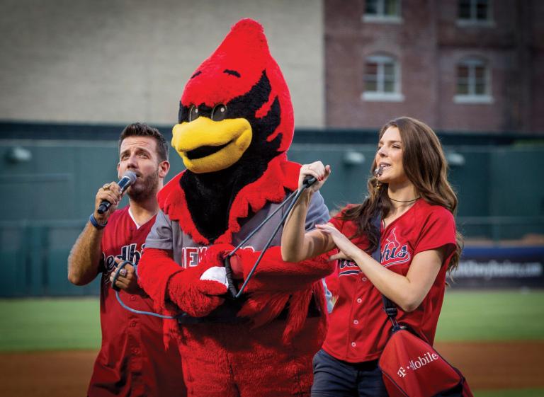 The Memphis Redbirds are the Triple-A minor league baseball affiliate to the St. Louis Cardinals and play in the Pacific Coast League. 

Located in Downtown Memphis across from DoubleTree Hotel and within easy walking distance of Beale Street Entertainmen Photo