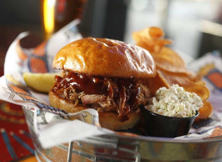 BBQ Sandwich at B.B. King's - Justin Fox Burks Photo