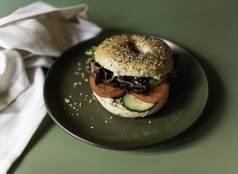 Bagel Sandwich - Belltower Coffeehouse Photo 3