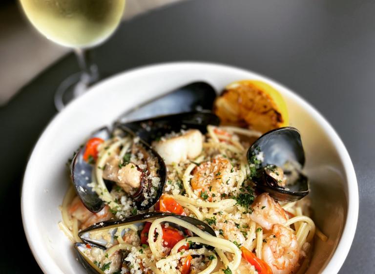 Seafood Lemon Spaghetti Photo 4
