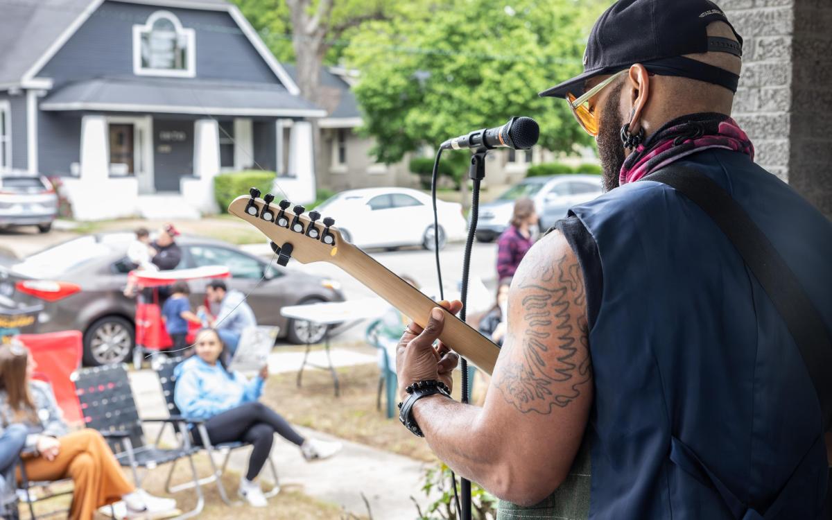 Cooper Young Porch Fest in Memphis, TN