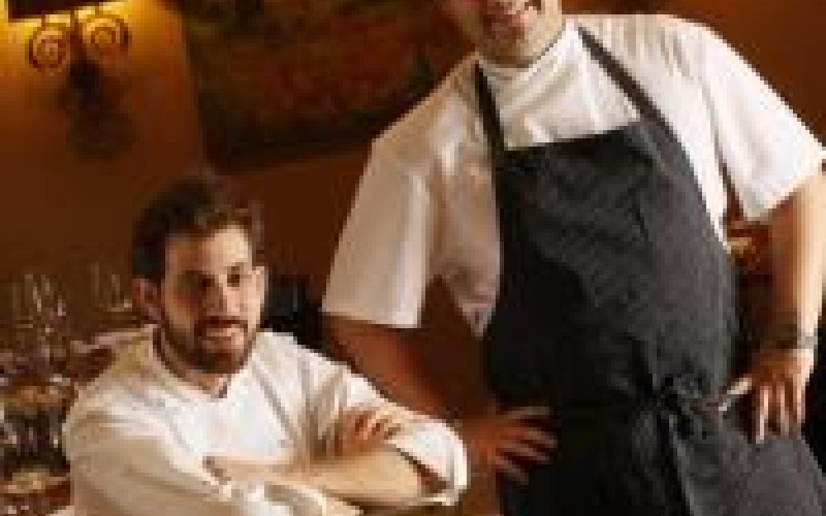 Chefs Andrew and Michael Italian Kitchen: Justin Fox Burks