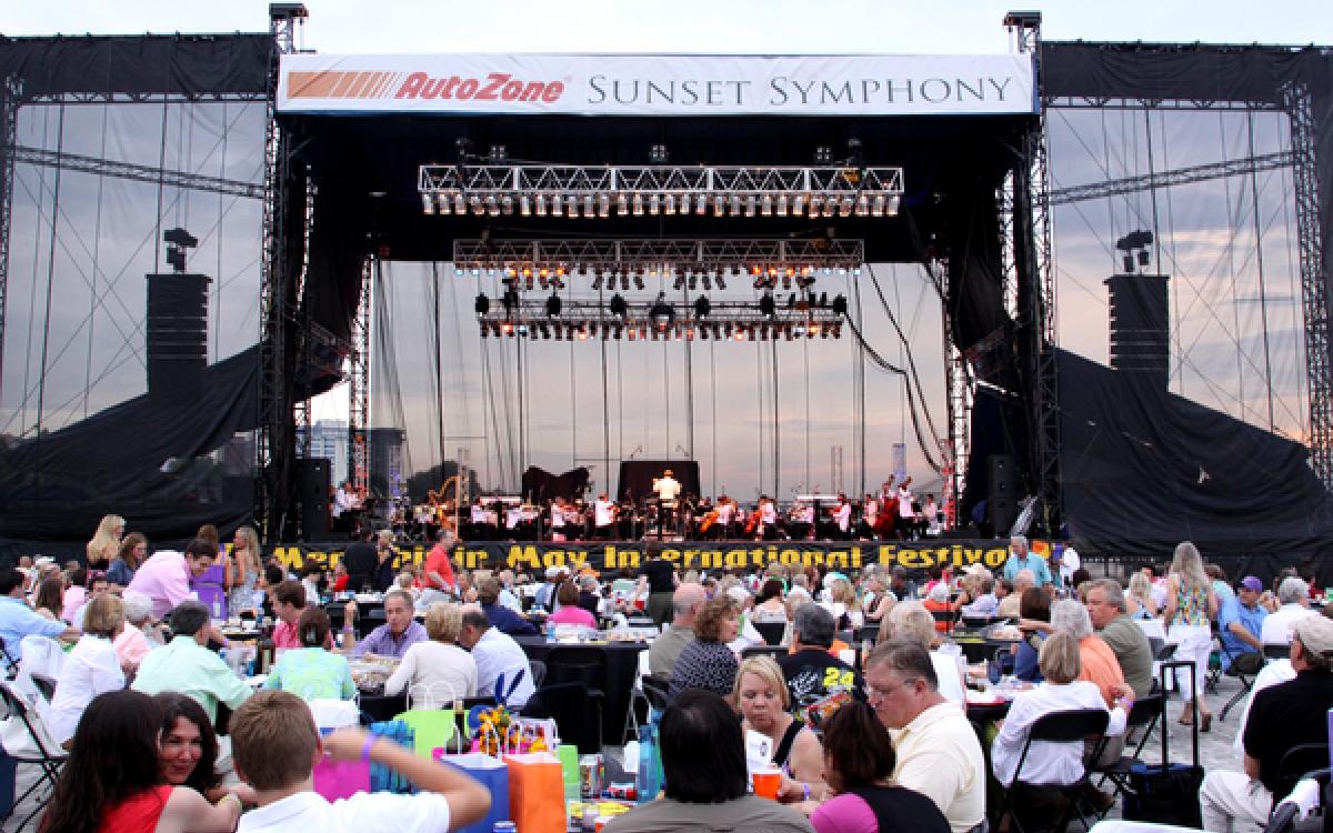 Closing Memphis in May with the Sunset Symphony - Marvin Garcia