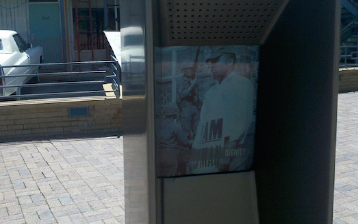 Listening Post at National Civil Rights Musuem