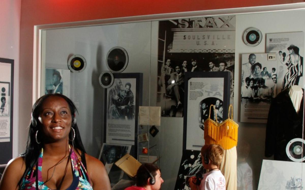 Stax Exhibit at Rock n Soul Museum