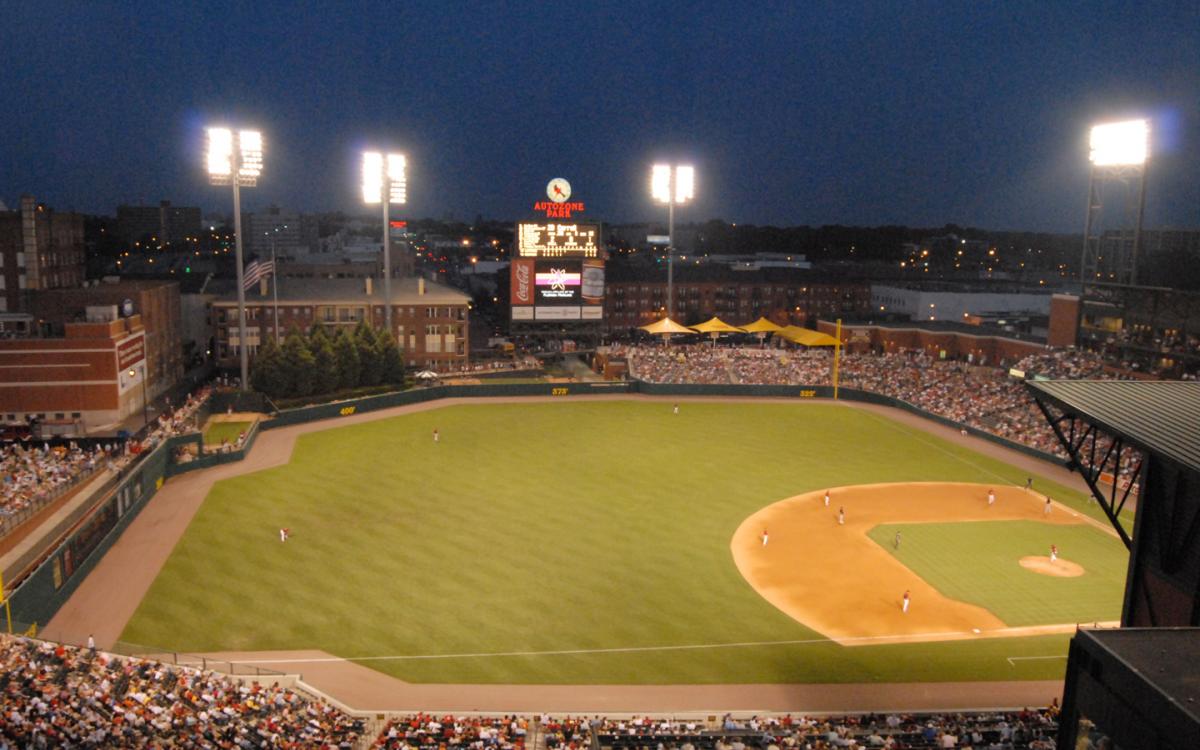 AutoZone Park field. Photo Credit: Allison Rhoades