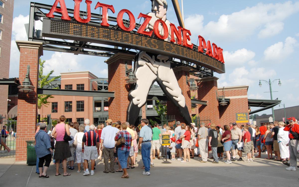 AutoZone Park. Photo Credit: Allison Rhoades