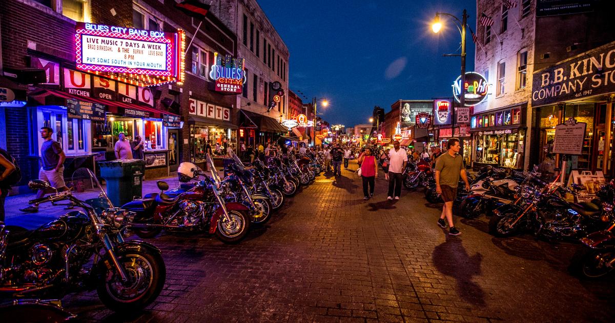 memphis beale street st patricks day
