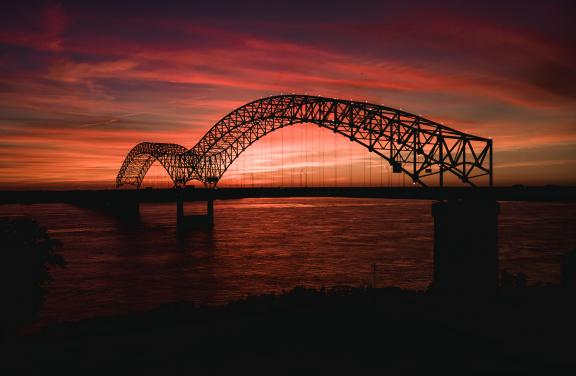 Hernando De Soto Bridge, Memphis | Connor Ryan