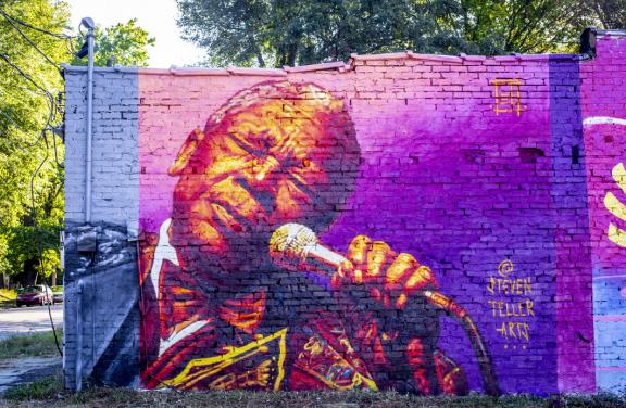 B.B. King Mural / Craig Thompson B.B. King Mural / Craig Thompson