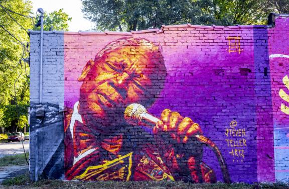 B.B. King Mural / Craig Thompson