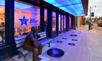 Outside of Memphis' Blues Hall of Fame | Andrea Zucker