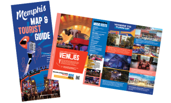 A thumbnail image of the 2023 Memphis Map & Tourist Guide