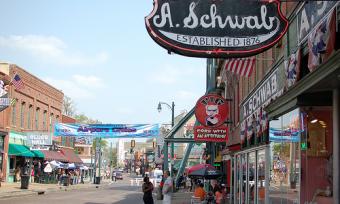 A Schwabs on Beale Street Memphis