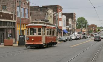 Memphis Trolley on South Main