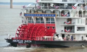 Paddlewheel of the American Queen