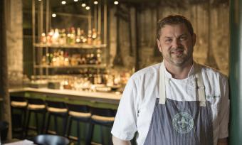 Chef Kelly English at Restaurant Iris / Justin Fox Burks