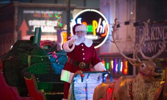 Santa on Beale Street
