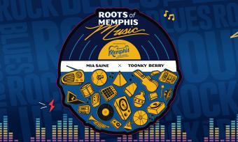 The Roots of Memphis Music Bollard Project at FedExForum illustrates the impact of Black artists on Memphis music